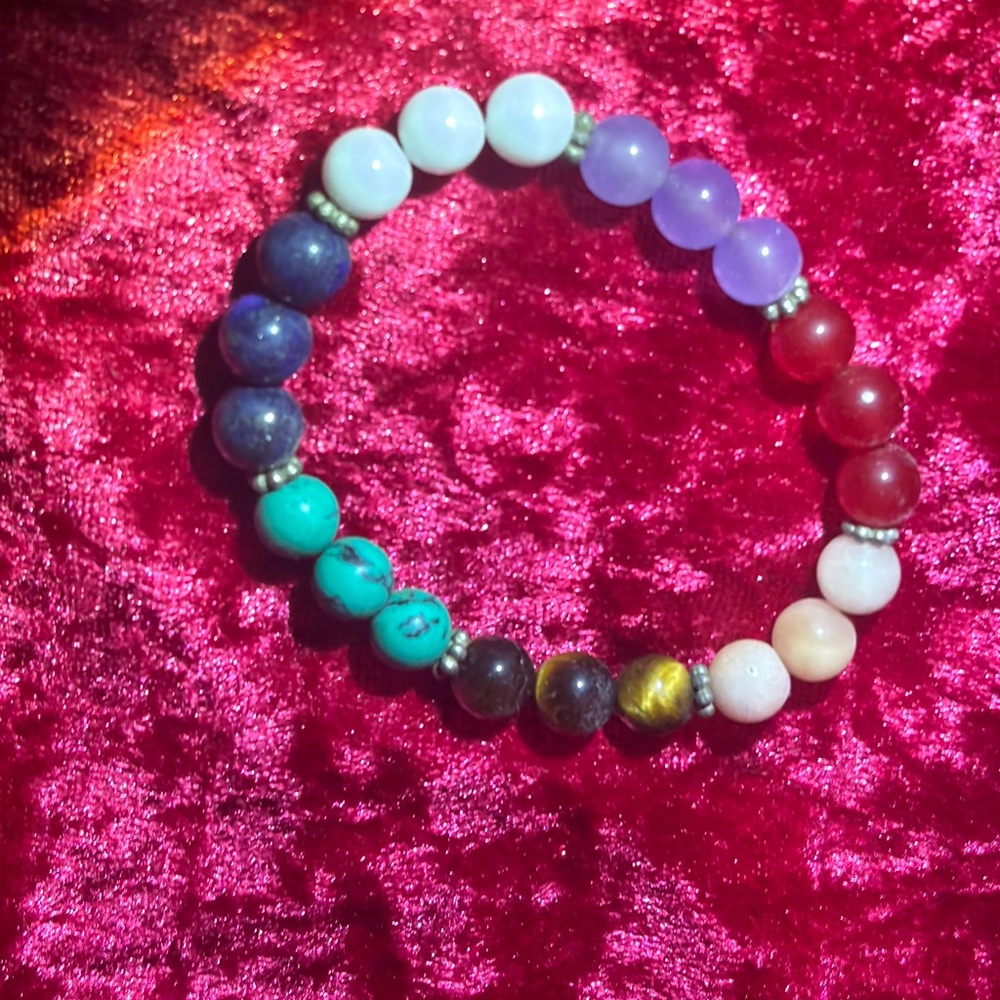 Chakra Beaded Bracelet